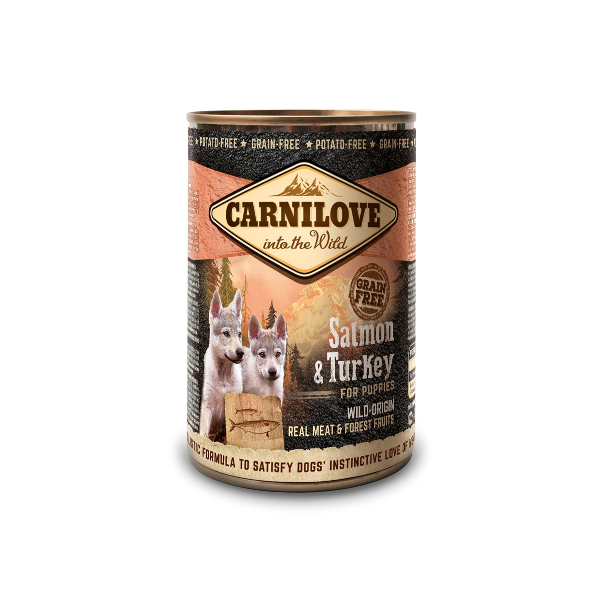 Carnilove Blikvoeding Hond Salmon & Turkey Puppy