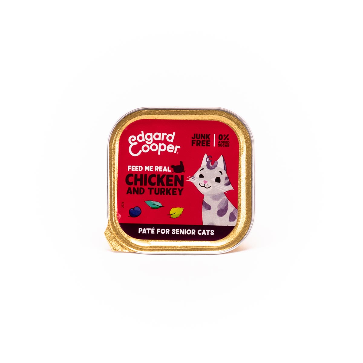 Edgard & Cooper Kuipje Kat Chicken & Turkey Senior