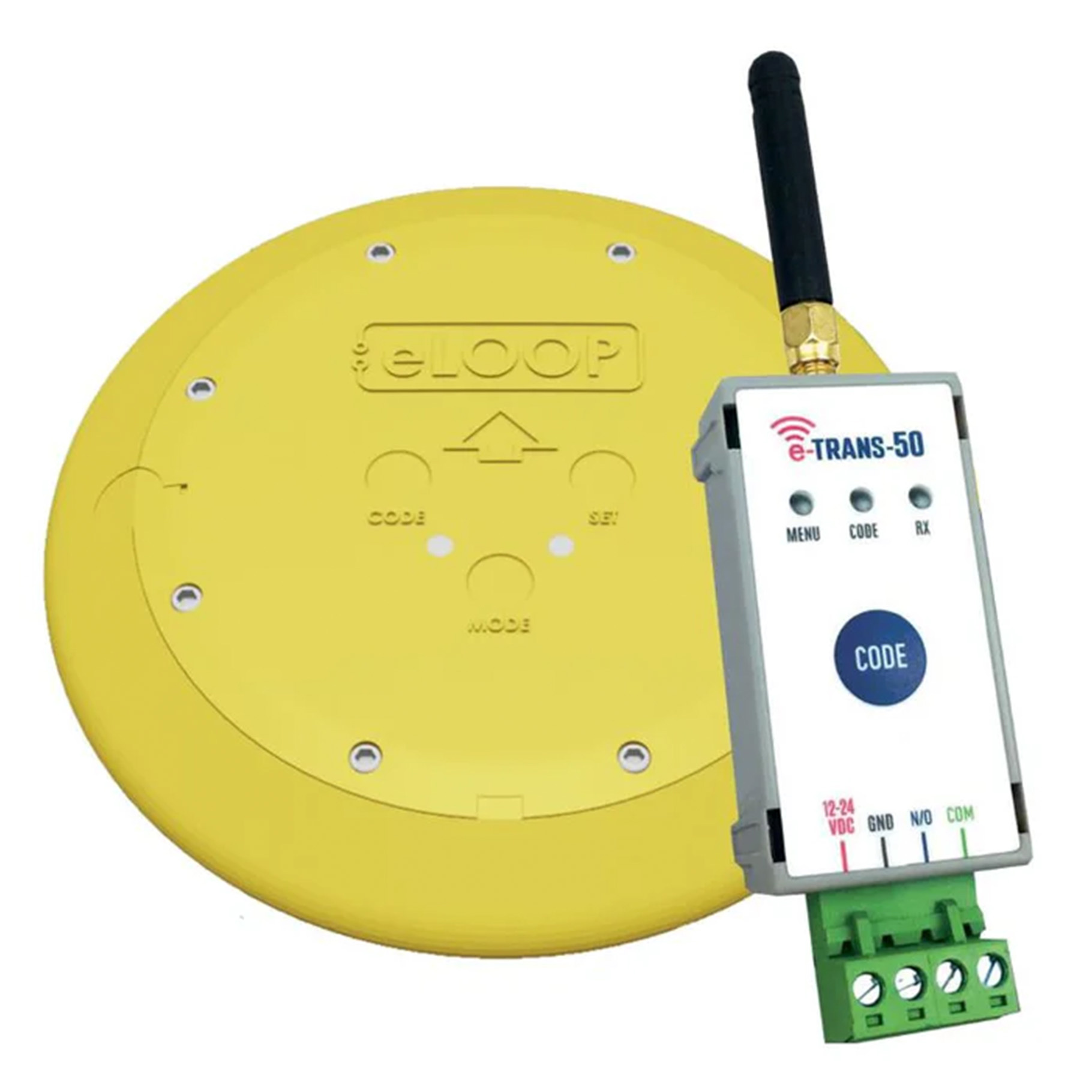 Surface Mount E-Loop Commercial Wireless Loop Kit With Receiver (Pulse Output Only)