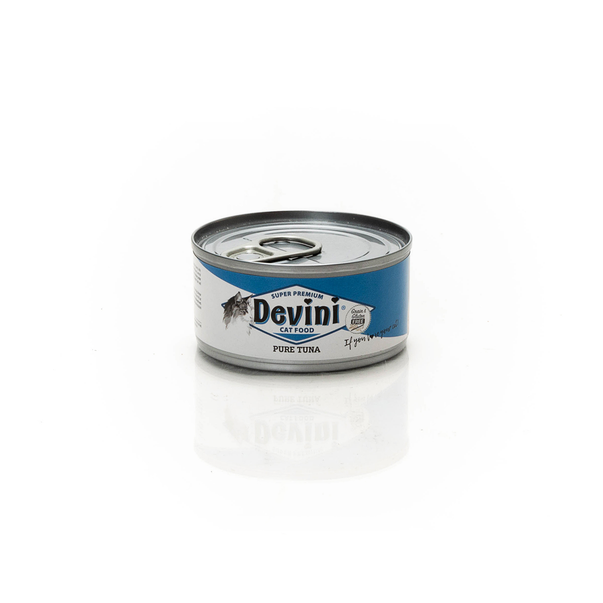 Devini Blikvoeding Kat Tuna