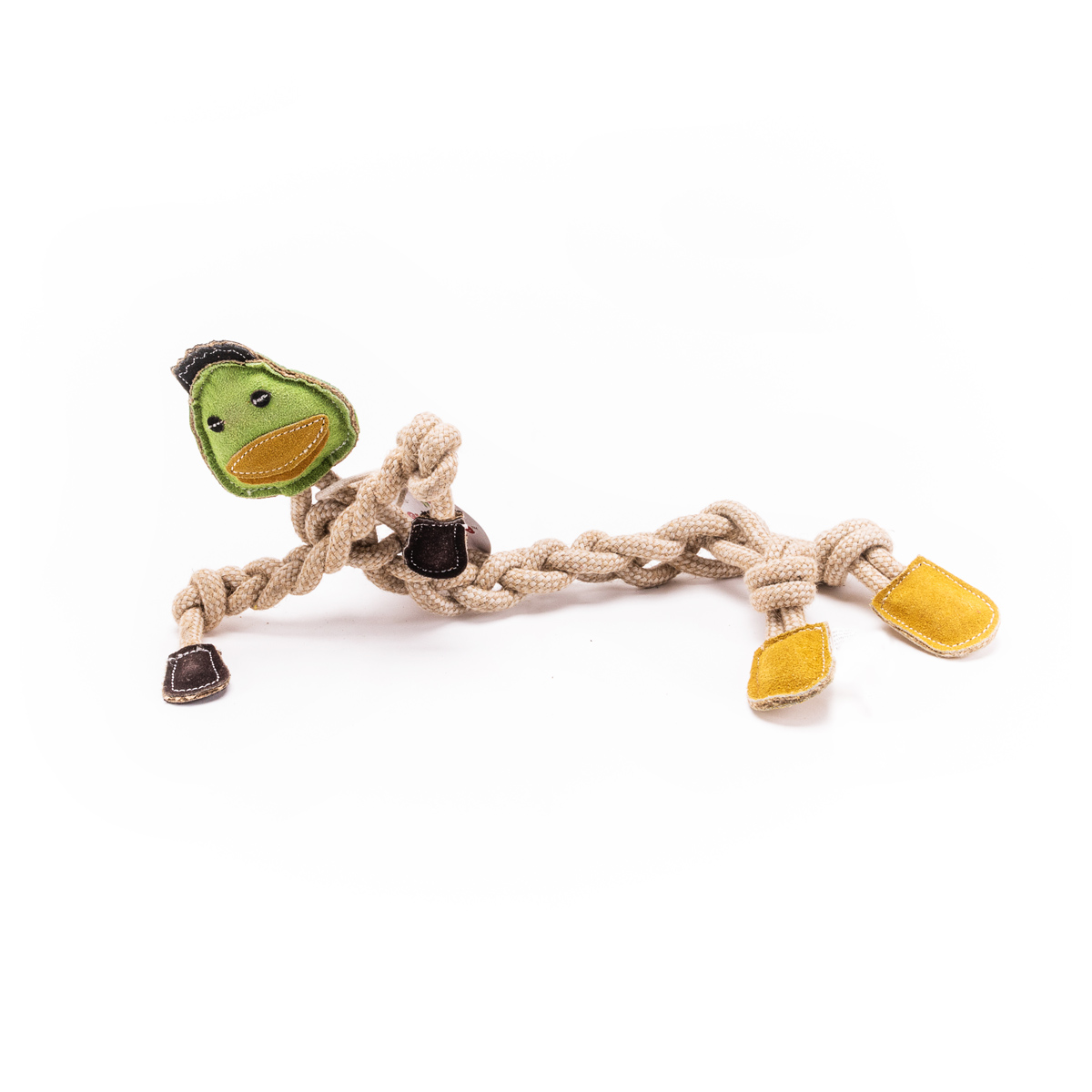 Huggle Hounds Hondenspeelgoed Dilly Duck Rope Knottie
