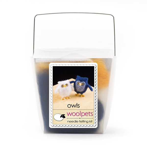 Owls Felting Kit - Intermediate