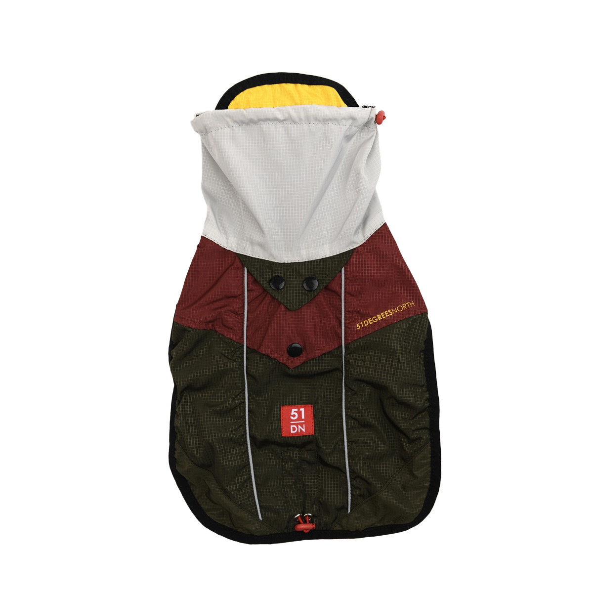51DN Hondenjas Rain Parka So Khaki