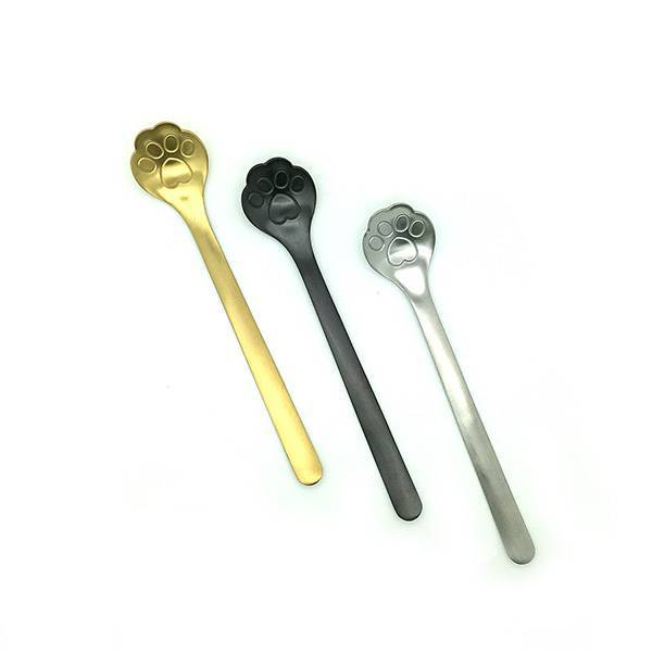 Paws Theelepel Zilver