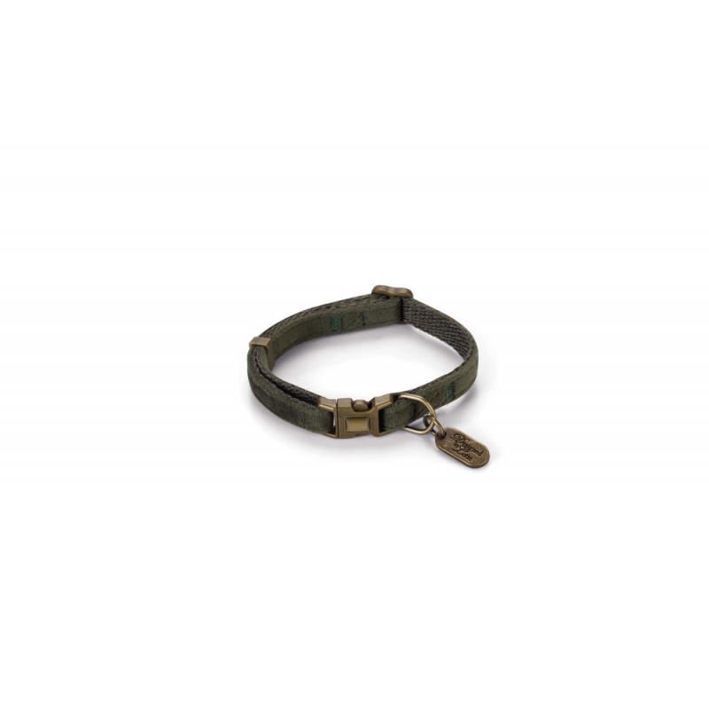Designed By Lotte Kattenhalsband Velura Groen