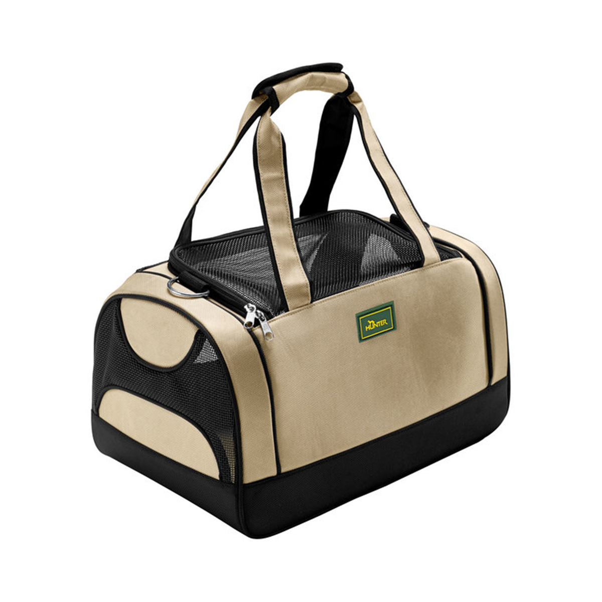 Hunter Hondentas Portland Beige & Zwart