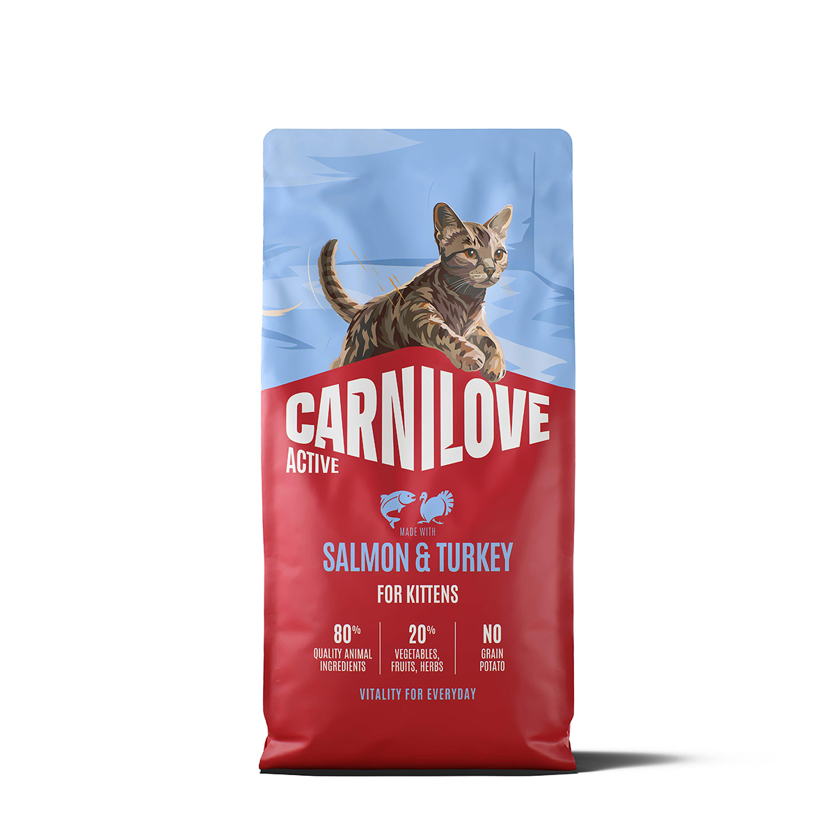 Carnilove Active Kattenvoeding Salmon & Turkey Kitten