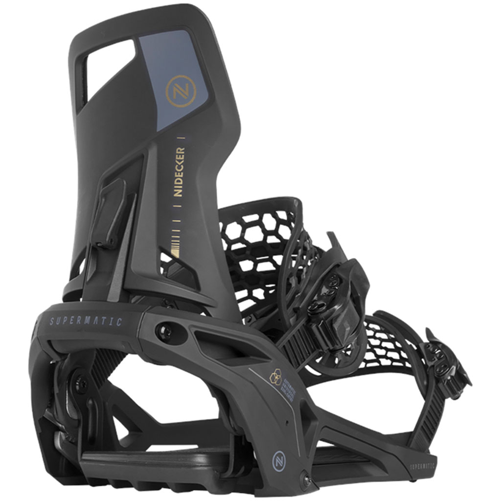 NIDECKER SUPERMATIC ビンディングM 2024-25 Nidecker Supermatic 2024-2025 Snowboard Bindings Rev