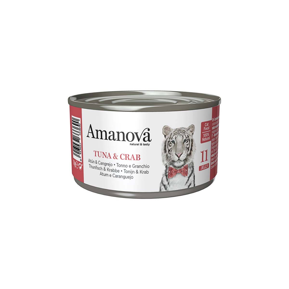Amanova Blikvoeding Kat Tuna & Crab
