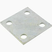 Galv. Plate 4" x 4" x 1/4"