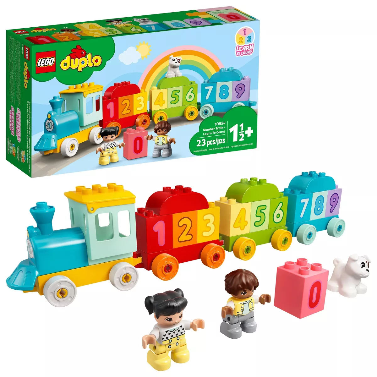 NUMBER TRAIN LEARN TO COUNT