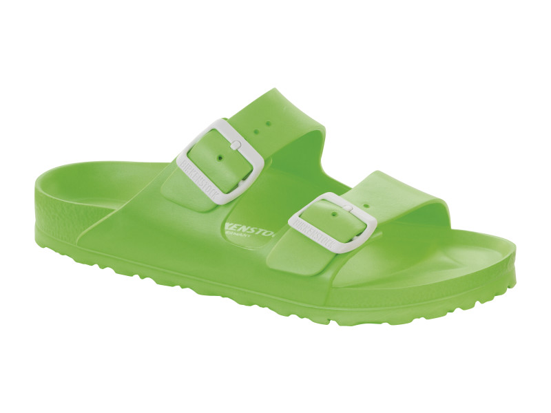 neon green birkenstock