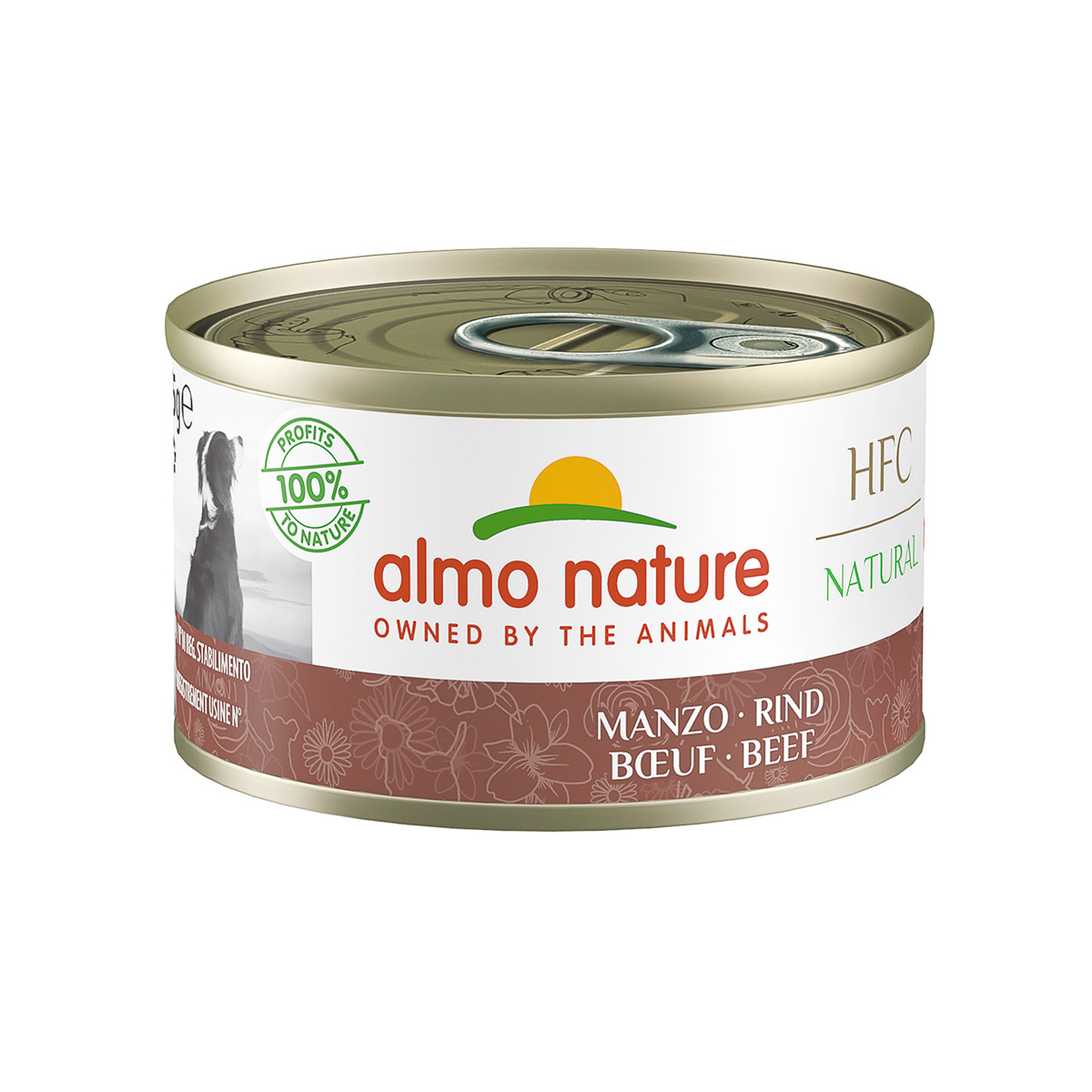 Almo Nature Blikvoeding Hond Natural Rundvlees