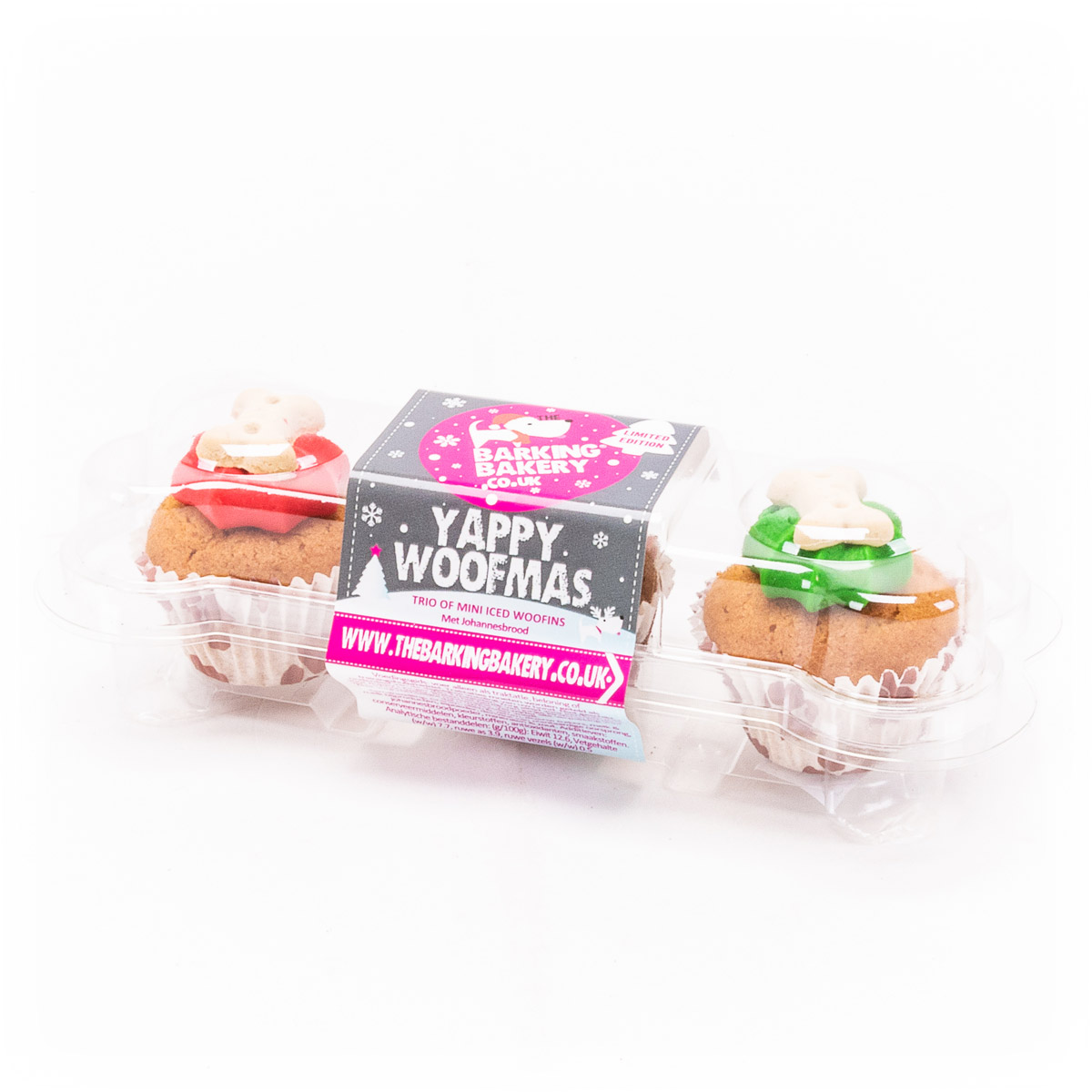 Barking Bakery Hondensnacks Mini Woofin Christmas
