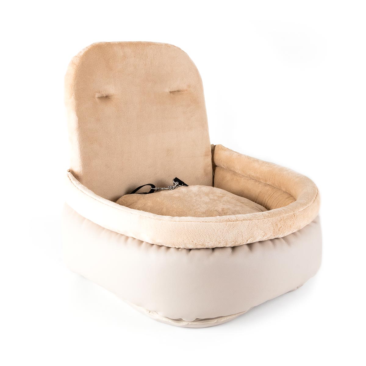 Angel & Gladys Autostoel Cosy Car Beige Comfort Caramel