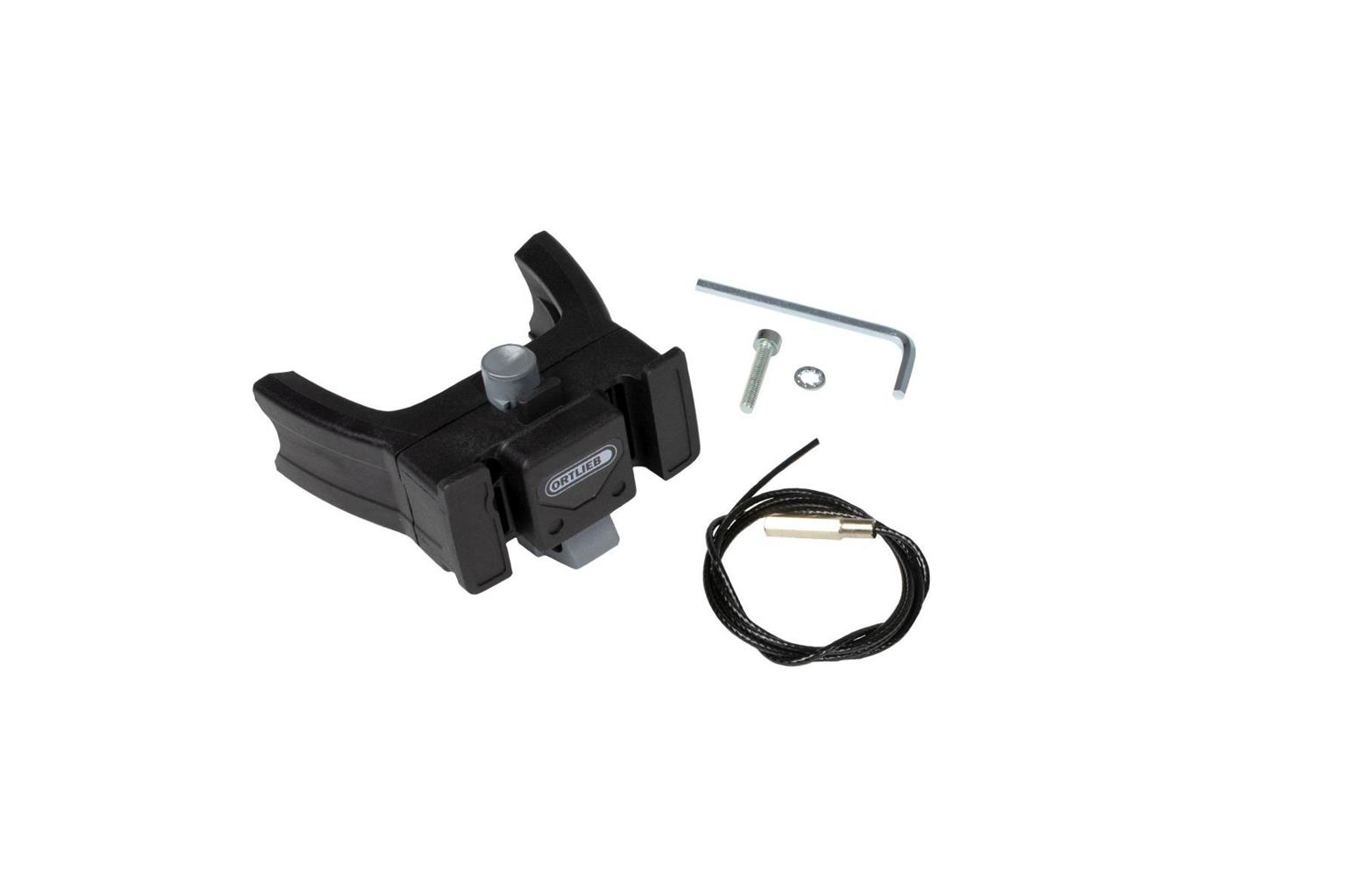 Ortlieb Handlebar Bag Mounting Set EBike Black Revolution Cycle