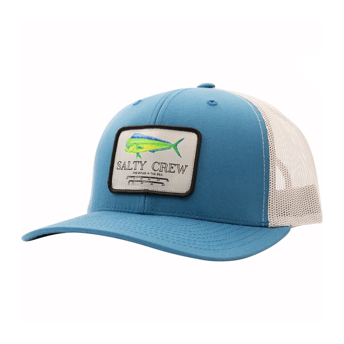 salty crew Mahi Mount Slate/Silver Retro Trucker salty crew Mahi Mount Slate/Silver Retro Trucker
