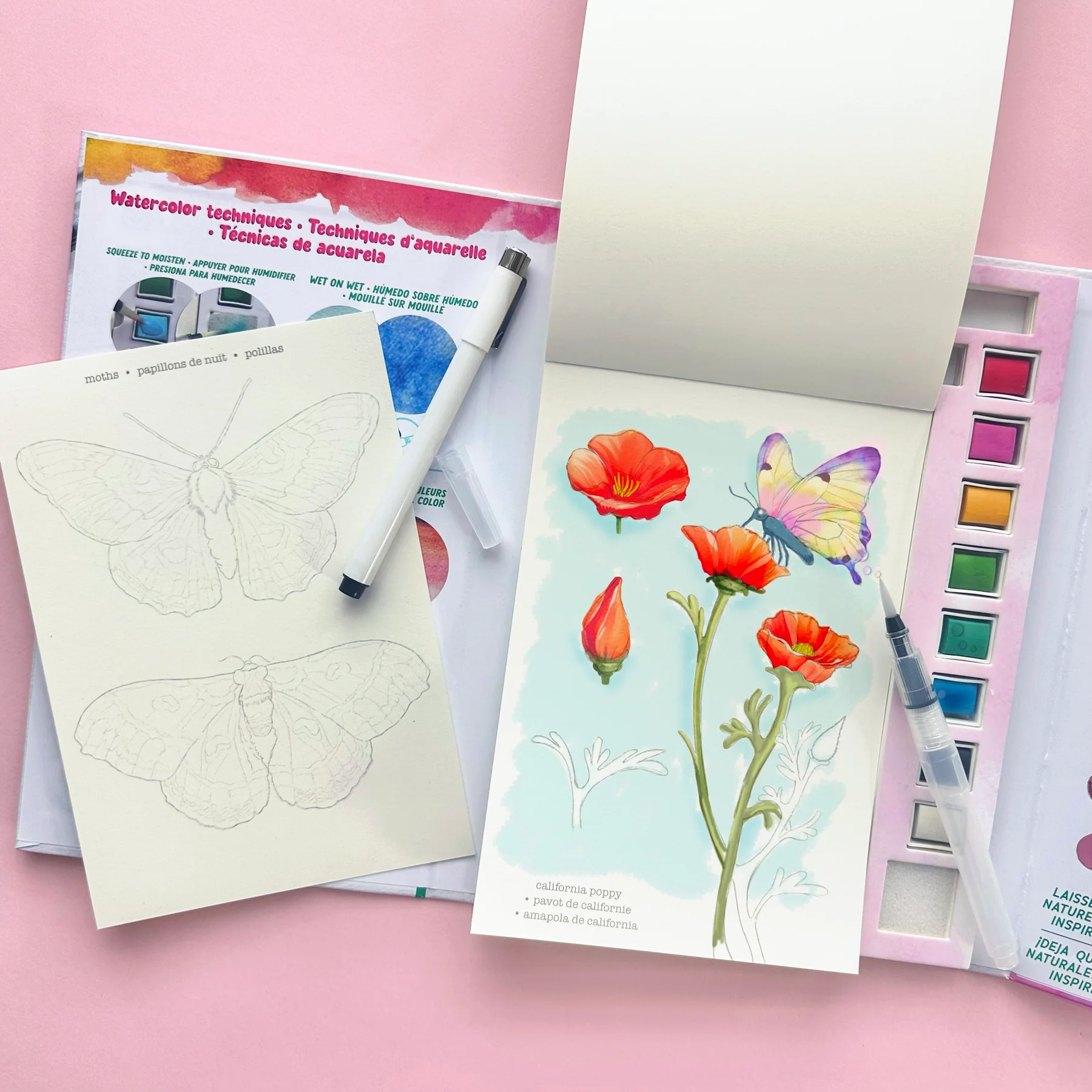 Watercolor Journal - asst