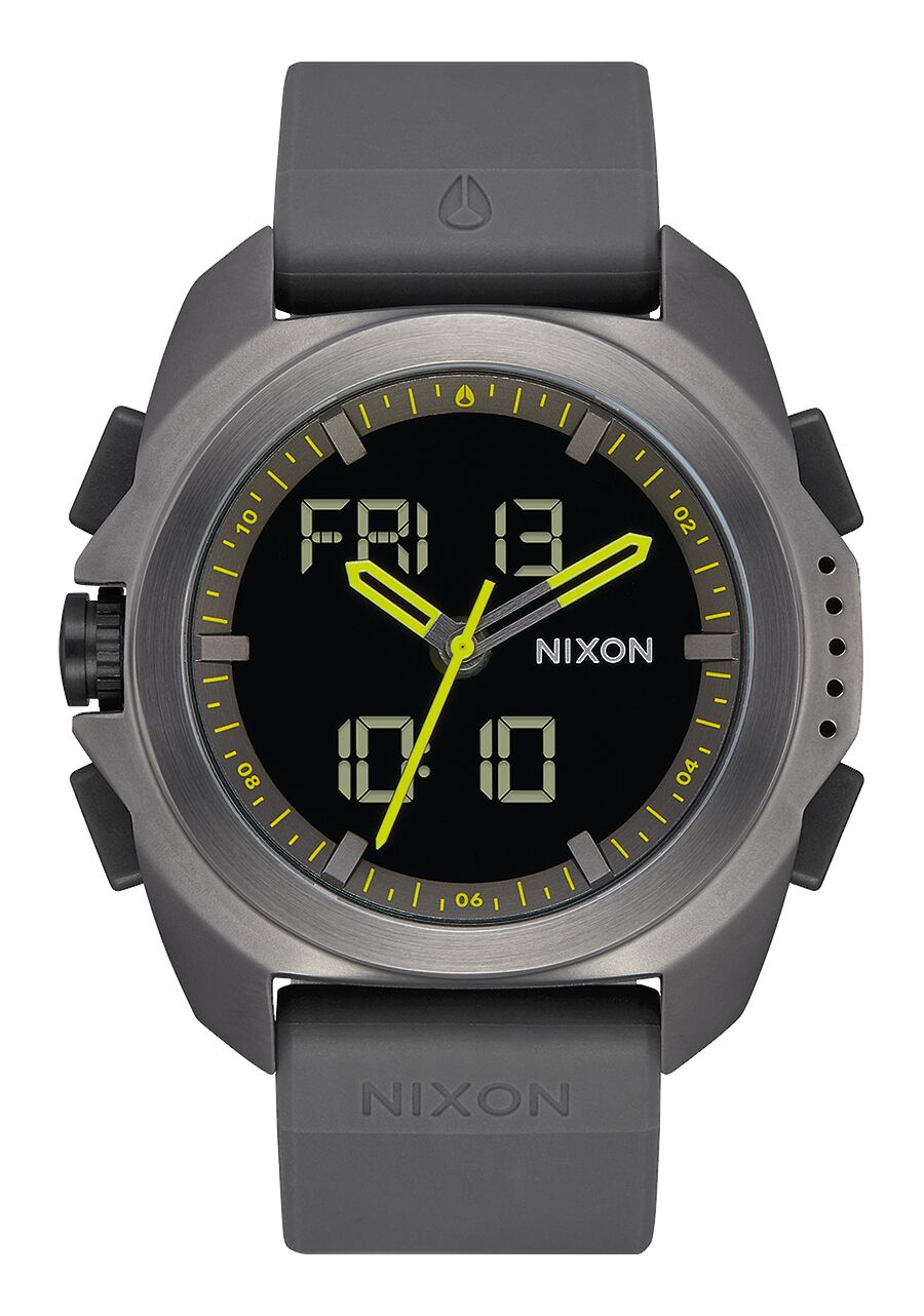 Pre-owned Nixon The Ripley Watch In 131-gunmetal