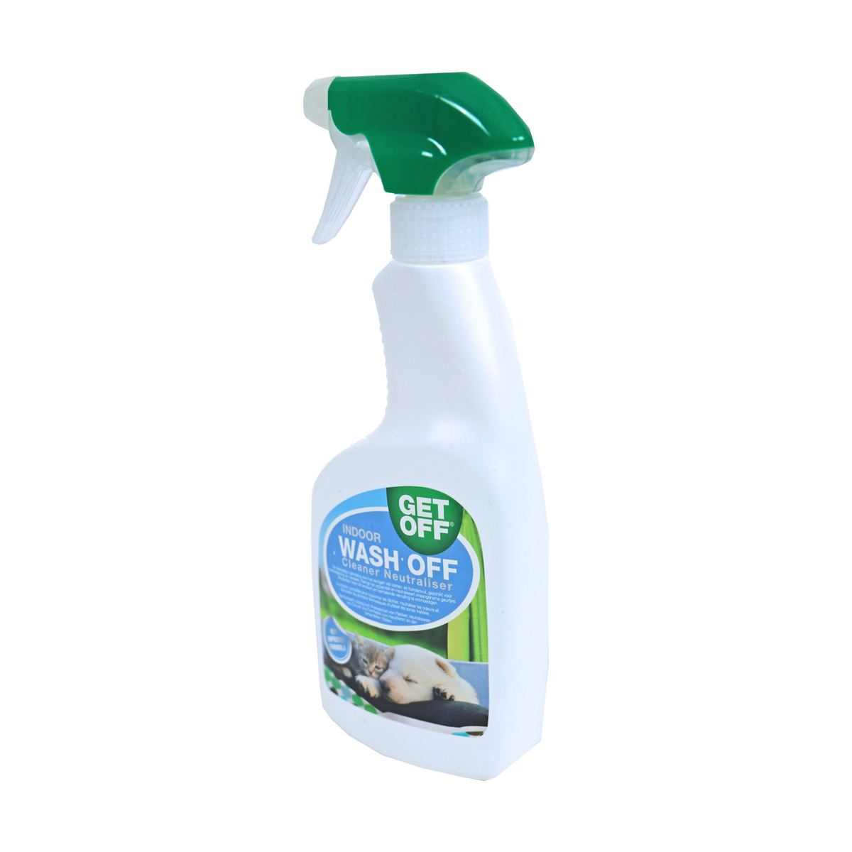 Get Off & Wash Off Geur & Vlekken Verwijderaar Spray Indoor