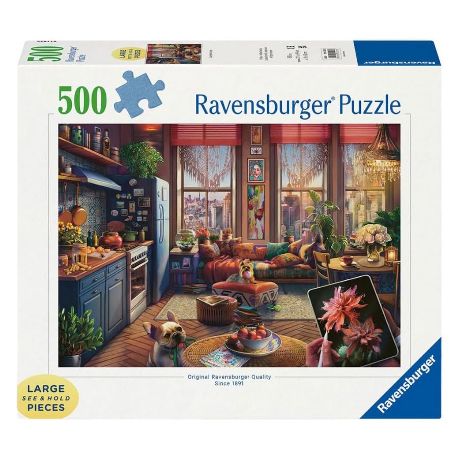 Cozy Boho Studio 500 pc Puzzle LF