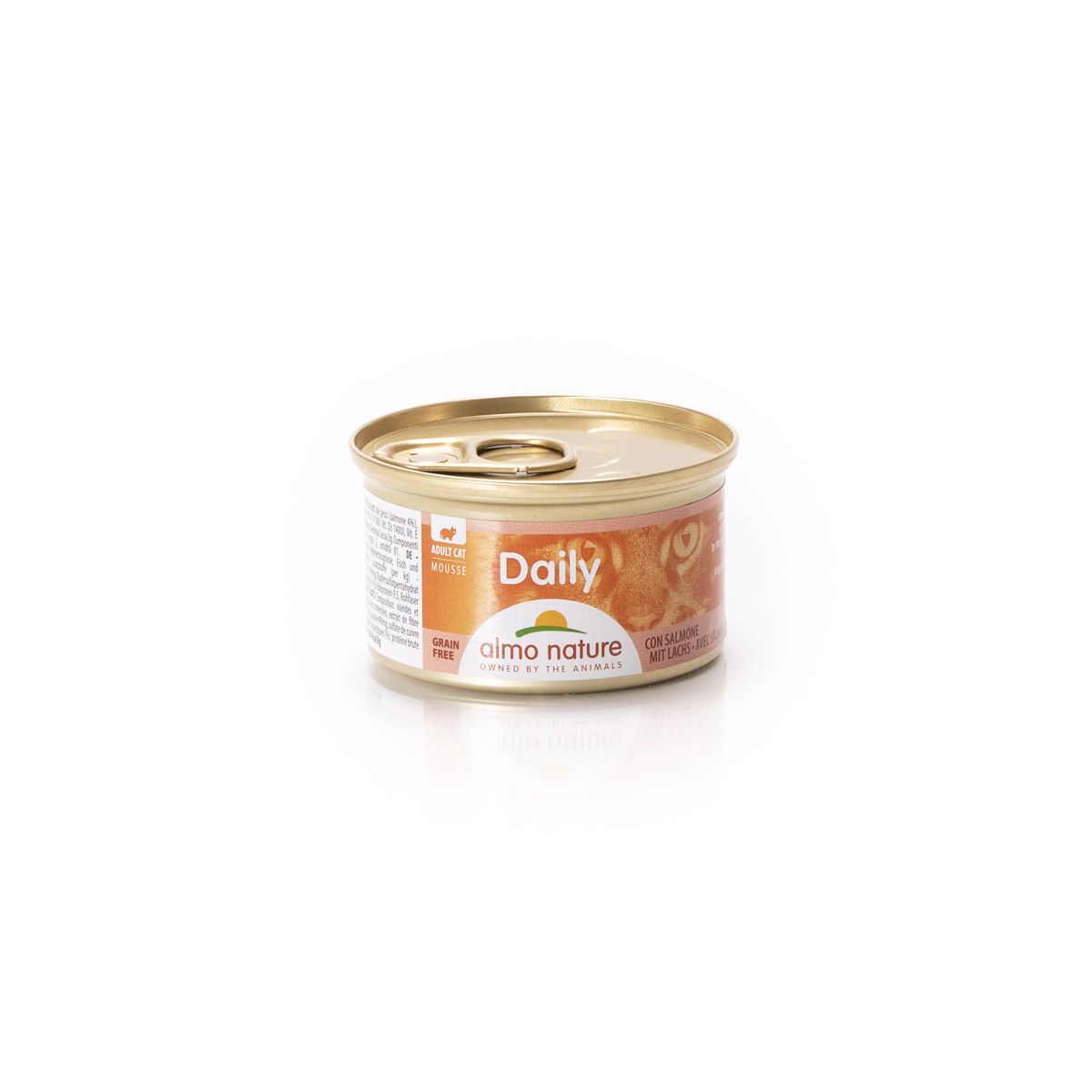 Almo Nature Daily Blikvoeding Kat Zalm  Mousse