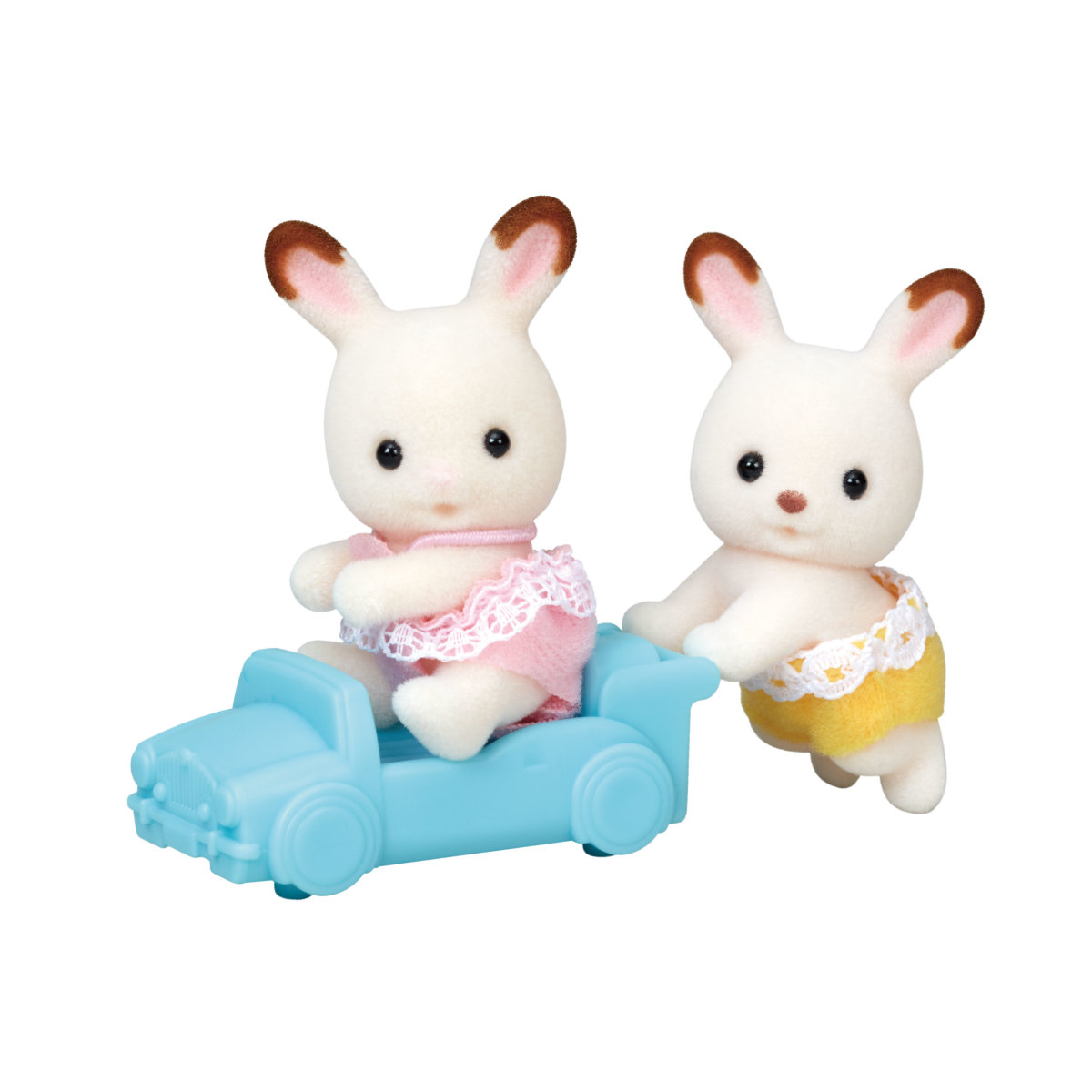 Calico Critter Chocolate Rabbit Twins | Epoch Everlasting