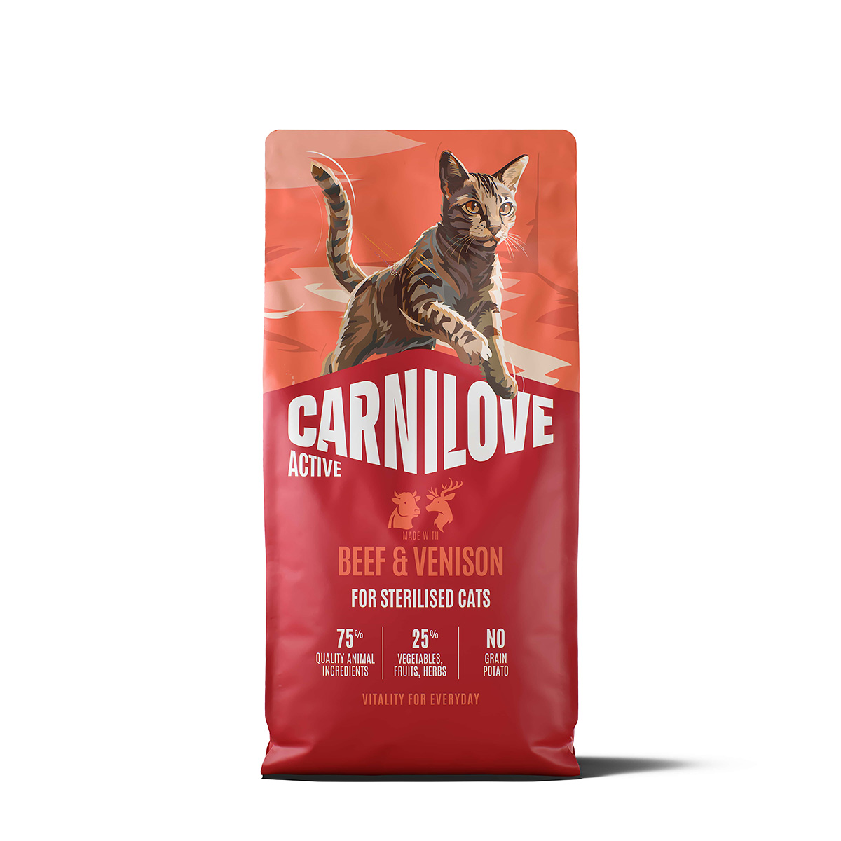 Carnilove Active Kattenvoeding Beef & Venison