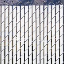 6' Bottom Lock Slat 2 1/4" White