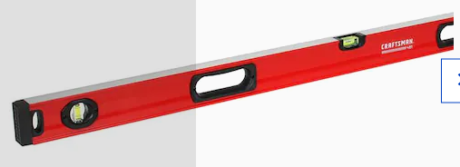 Craftsman 48 "level box beam