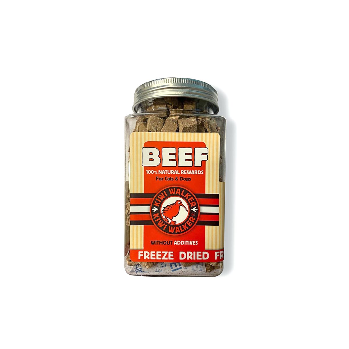 Kiwi Walker Honden & Kattensnacks Freeze Dried  Beef