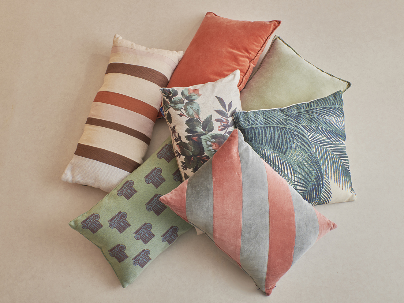 HK Living Printed Cushion (35x60) Kyoto detail