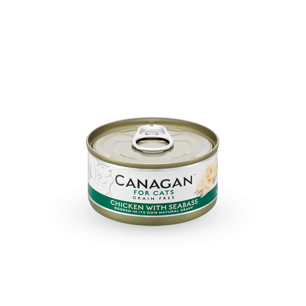 Canagan Blikvoeding Kat Chicken with Seabass