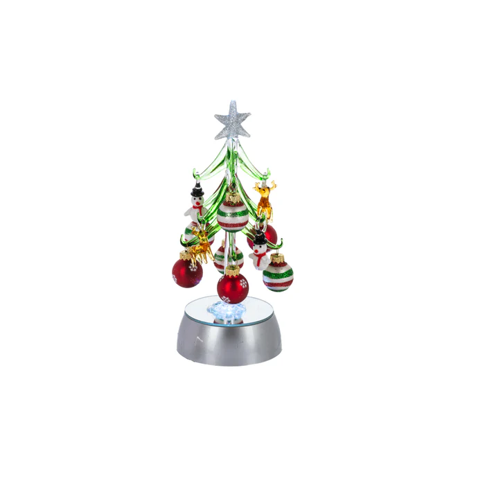 Light Up Tree w/Ornaments | Ganz