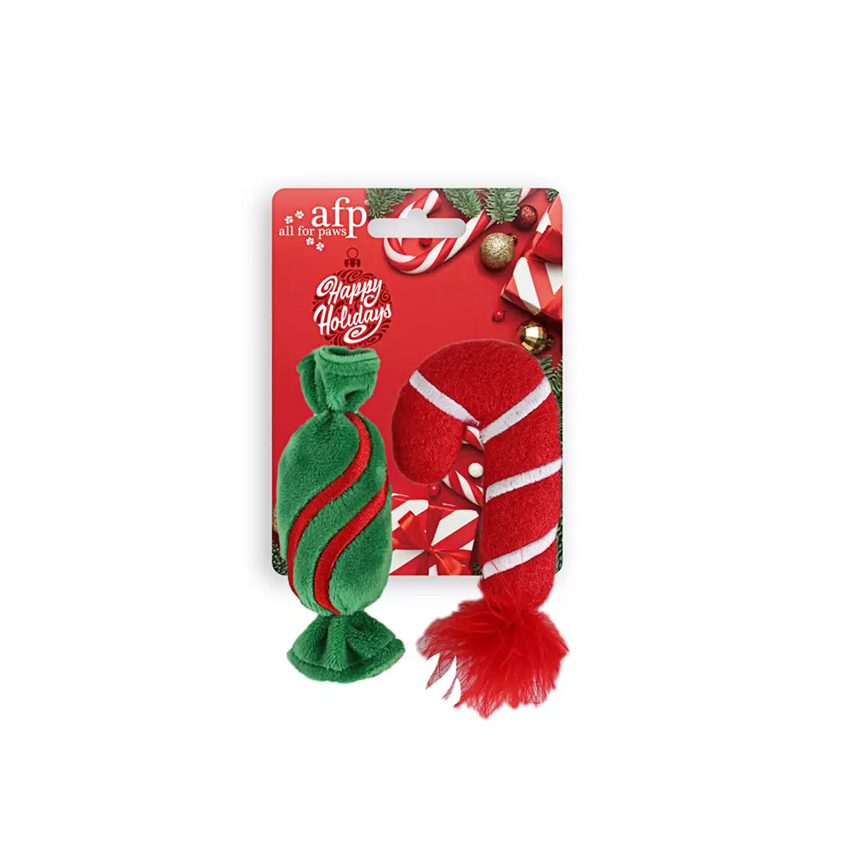 AFP Kattenspeelgoed Candy Kerst