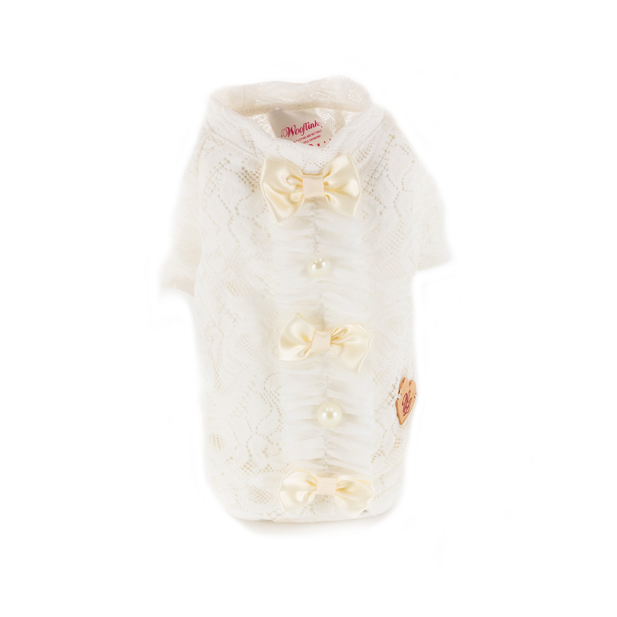 Wooflink Hondenshirt Bridesmaid Kant Maat 2
