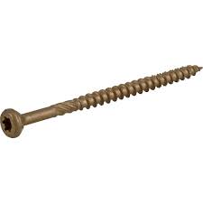 Screw #9 x 2 1/2" Exterior Wood Screw (Tote 2500) Ea