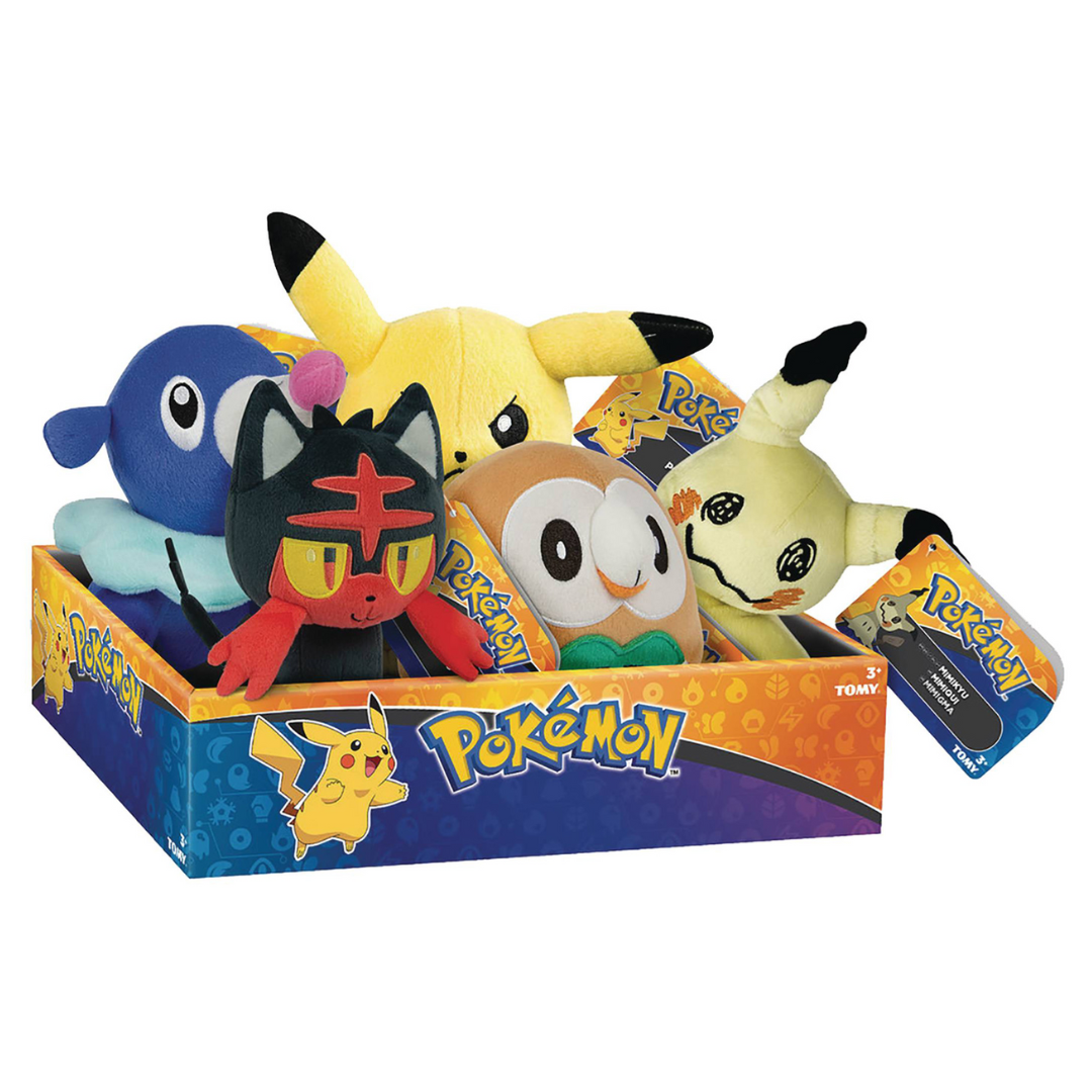 Pokemon 8in Plush, Asst
