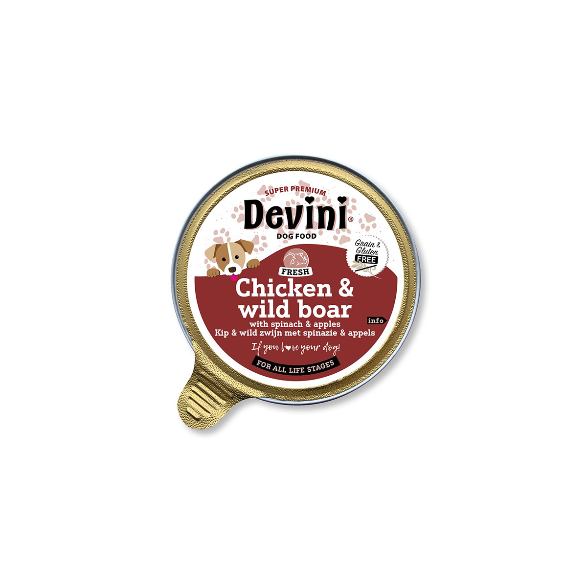 Devini Kuipje Hond Chicken & Wild Boar