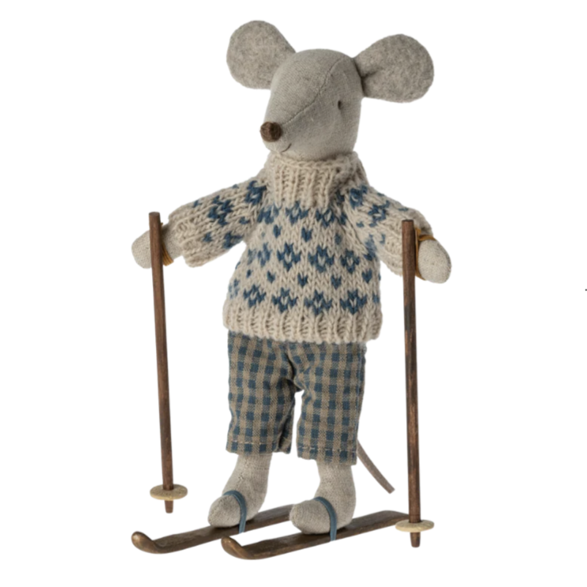 Winter mouse with Ski set DAD