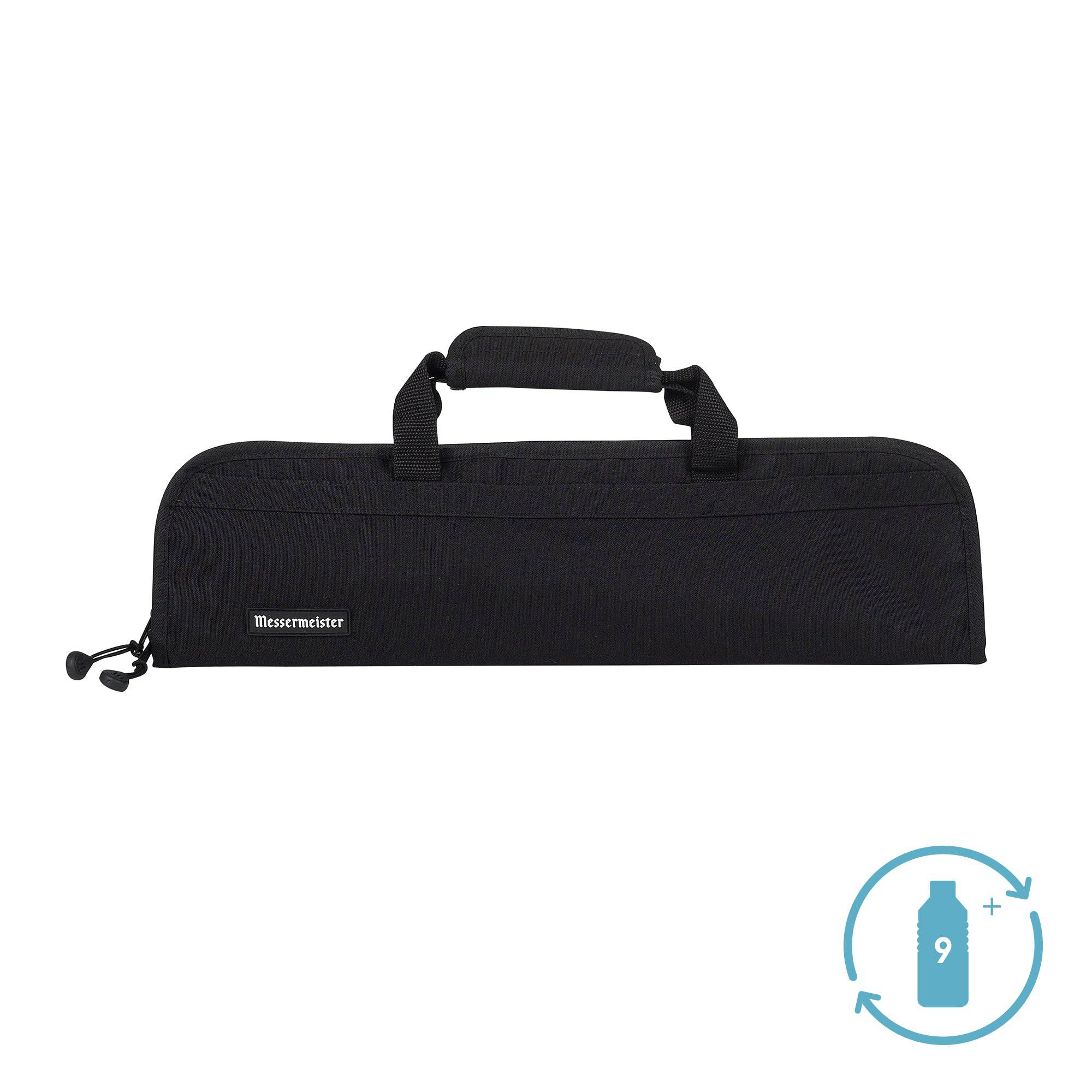 Messermeister 5 piece Black Knife Roll