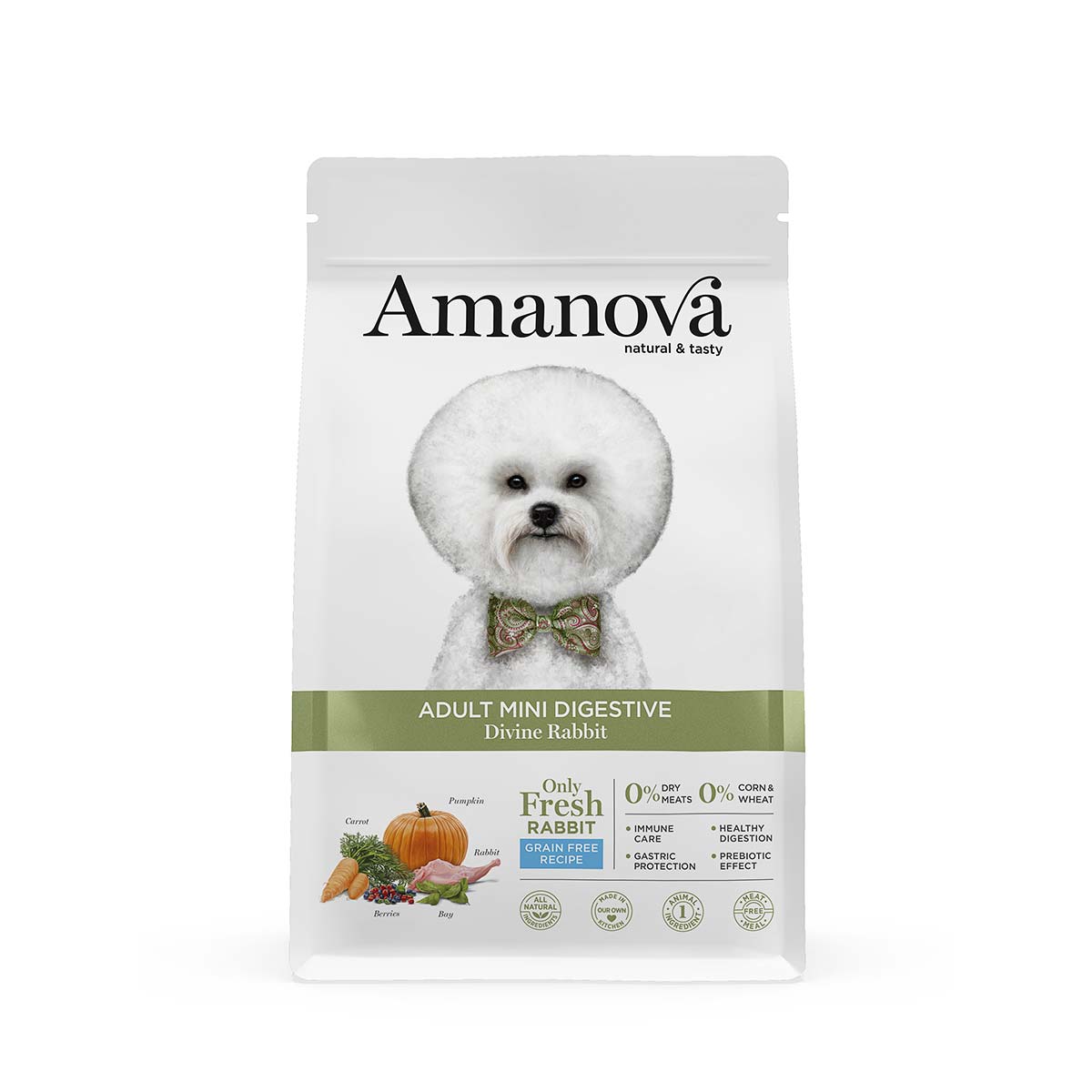 Amanova Hondenvoeding Digestive Rabbit Mini 7kg