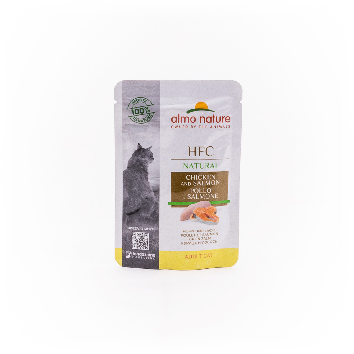 Almo Nature Natural Pouch Kat Kip & Zalm