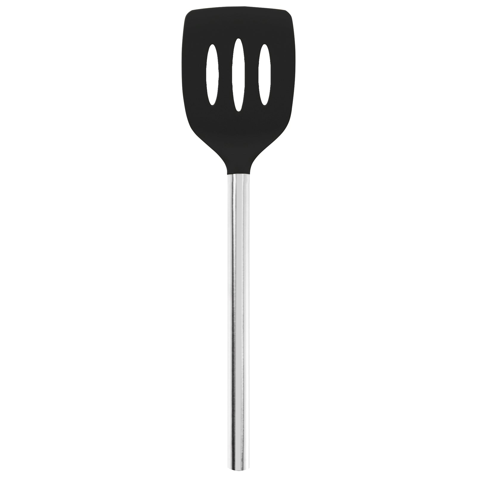 Tovolo Black Silicone Slotted Turner/Spatula