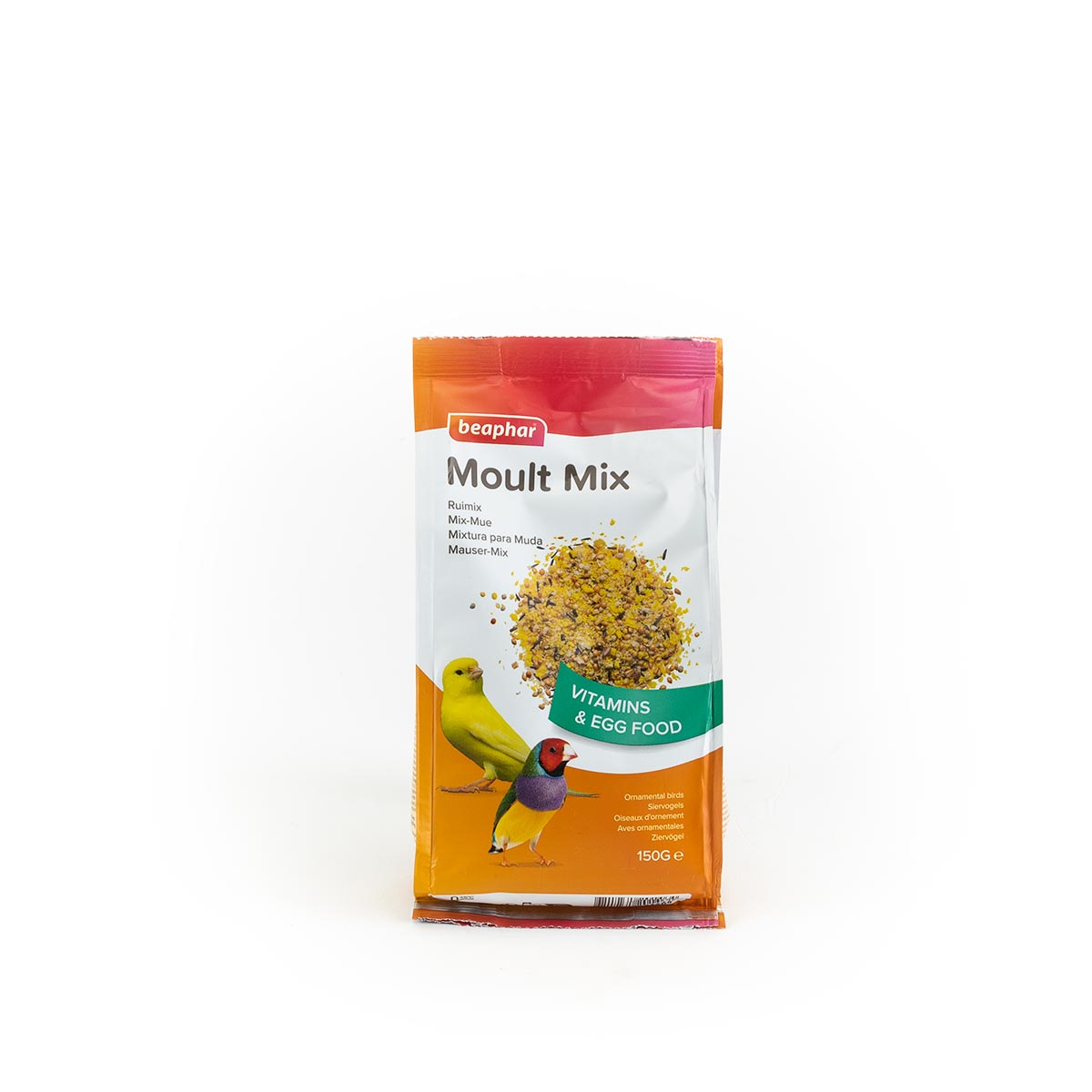 Beaphar Vogelvoer Moult Mix (Ruimix) Kanarie & Kleine Parkieten