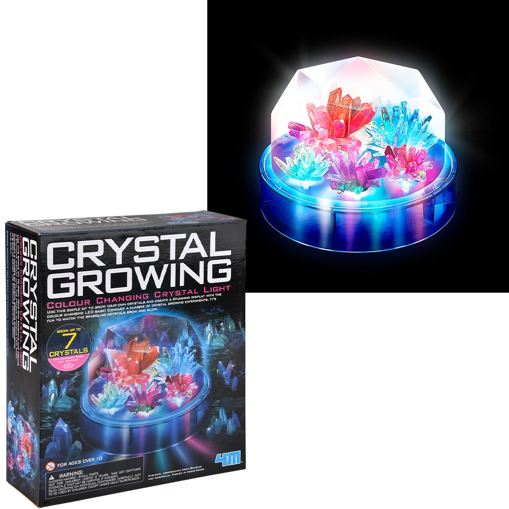 Colour Changing Crystal Growing Light 4M | Toy Network