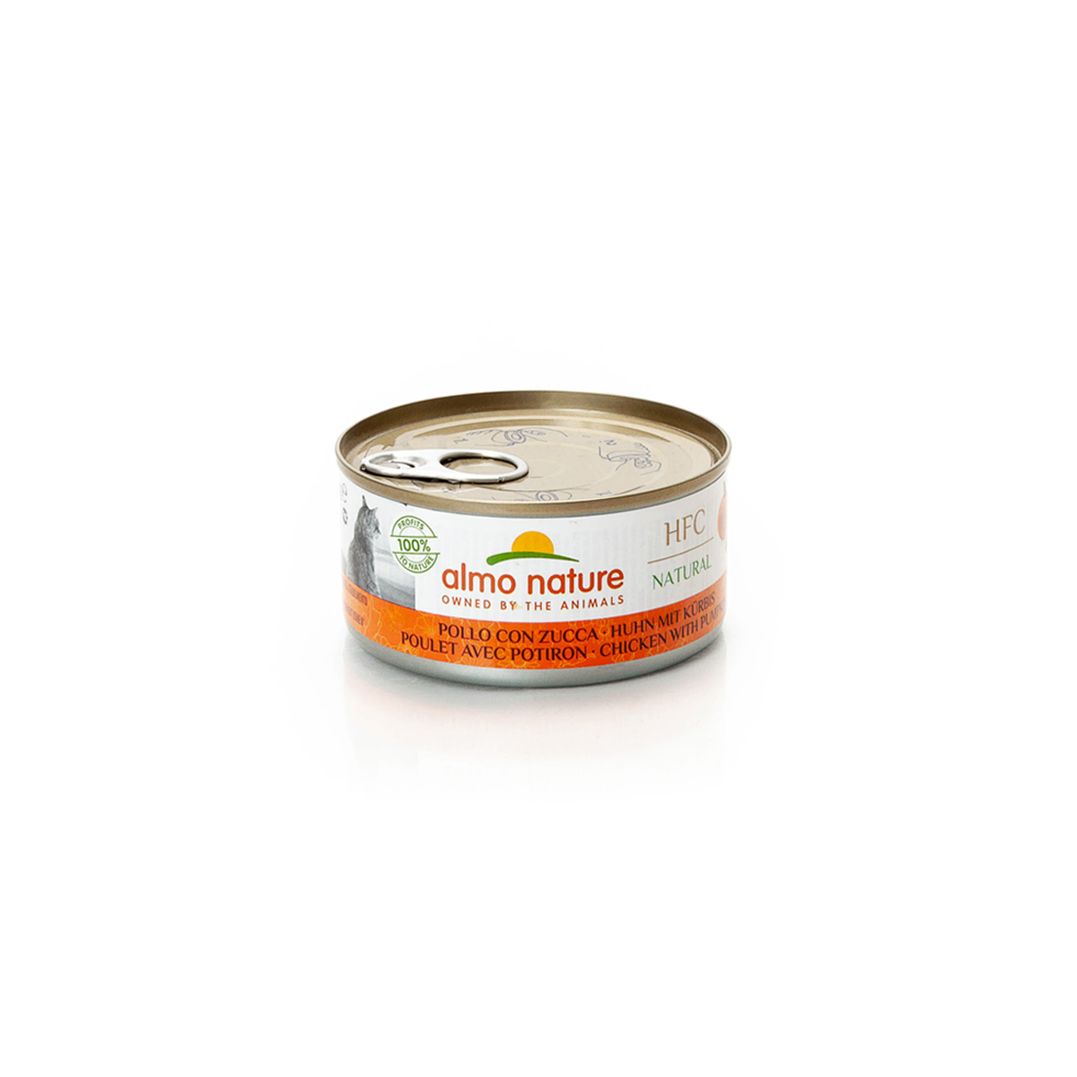 Almo Nature Blikvoeding Kat Pompoen & Kip