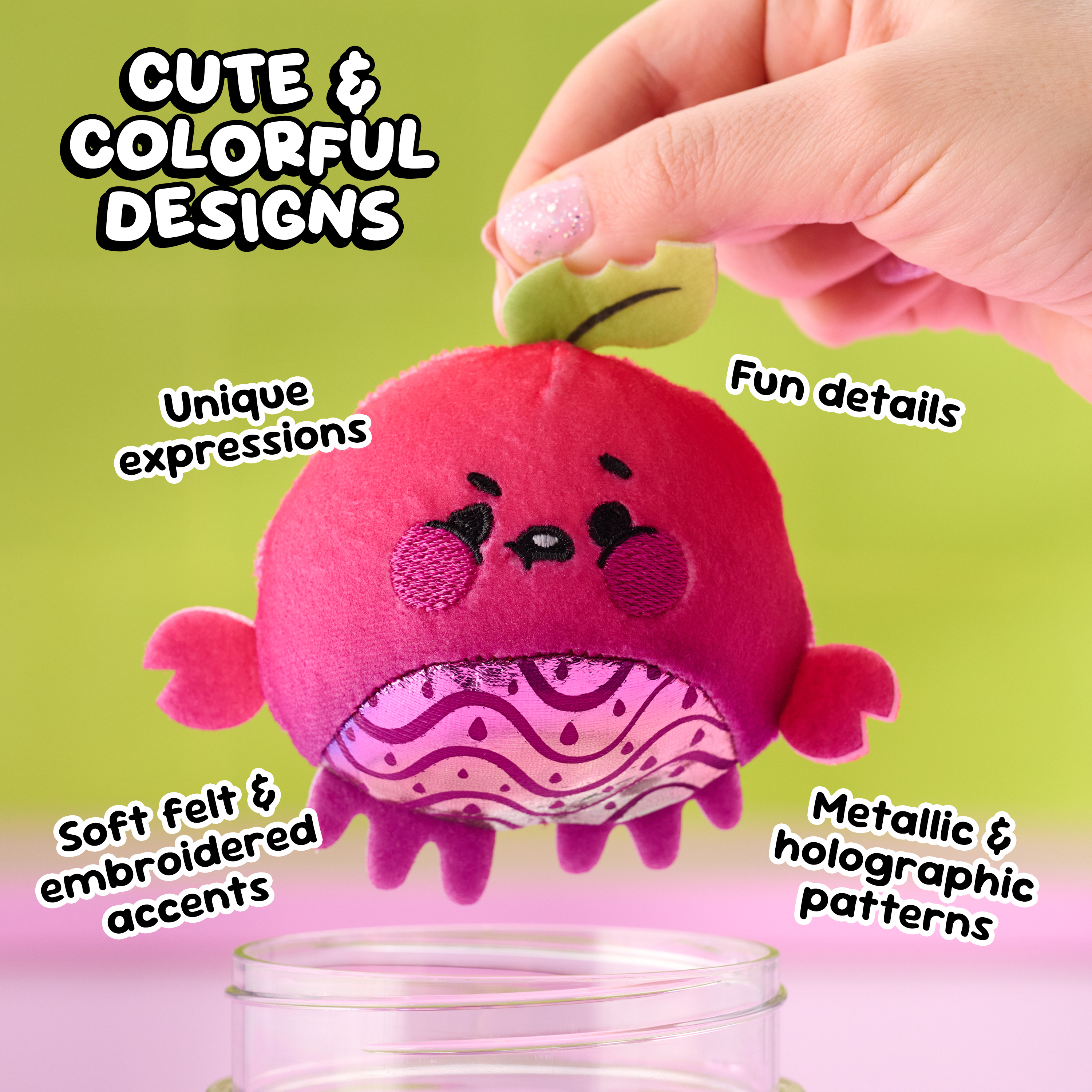 Magic Jellykins Surprise Plush Jar Tropicuties