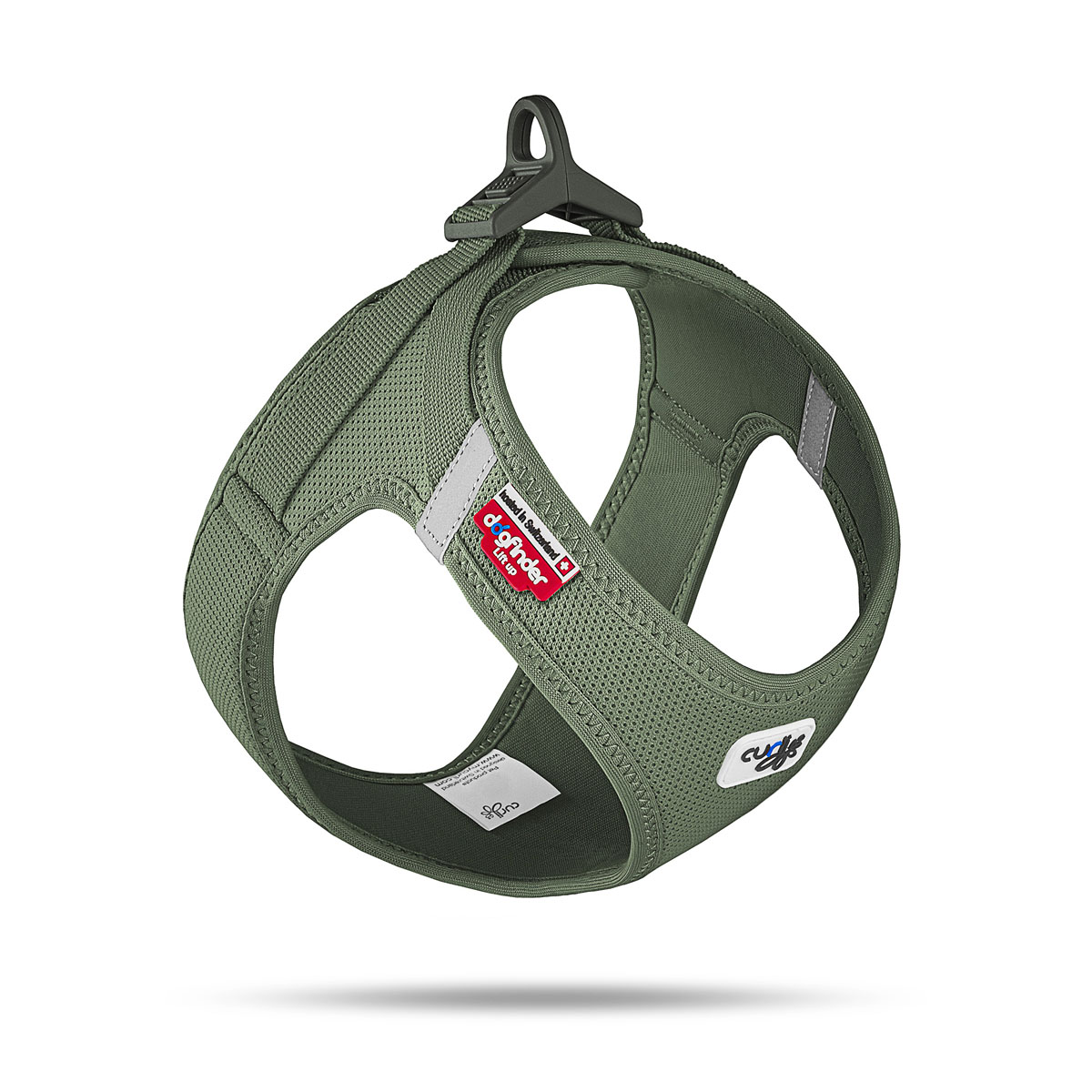 Curli Hondentuig  Clasp Air Mesh Moss