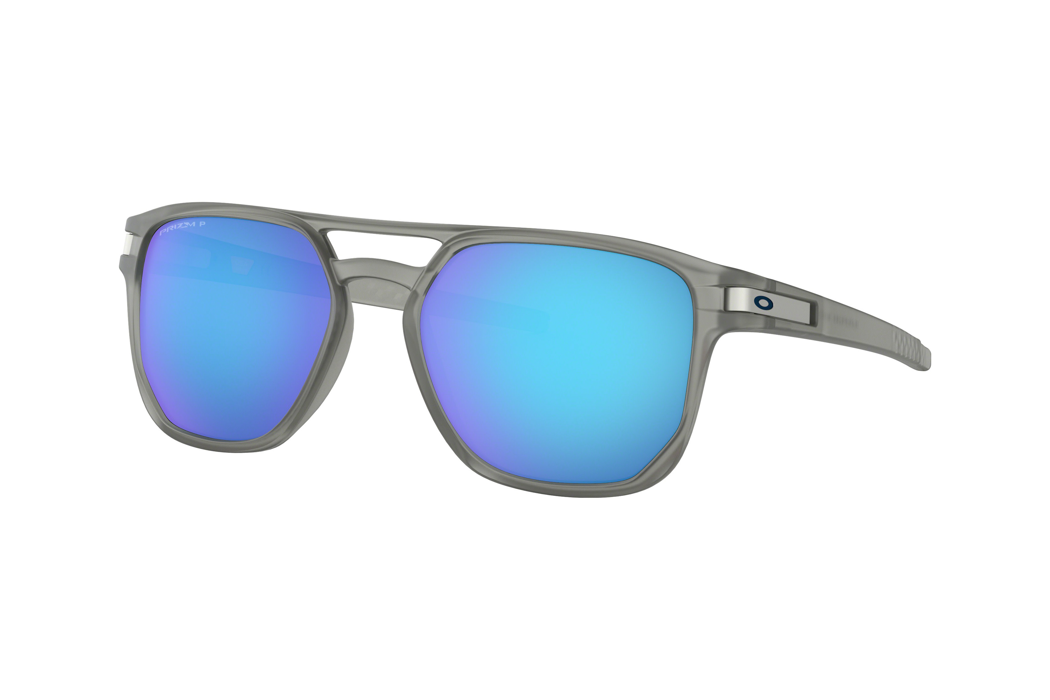 Pre-owned Oakley Latch Beta Polarized Sunglasses In Prizm Sapphire